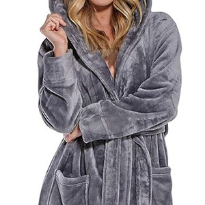 Bata de Baño de Mujer con Tejido Waffle, Logotipo y Marca Personalizados, Bata de Baño de Fibra de Bambú para Mujer, Suave y Transpirable - Product Image 6