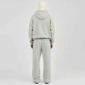 Ensemble de survêtement décontracté personnalisé de haute qualité, coupe ample, en molleton épais 340 grammes, en coton French Terry, avec sweat à capuche à cordon pour homme - Product Image 2