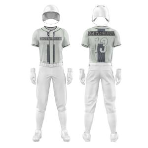 Impresión digital uniformes de béisbol en blanco al por mayor sublimación personalizada malla béisbol Jersey adultos profesional béisbol Jersey - Product Image 1