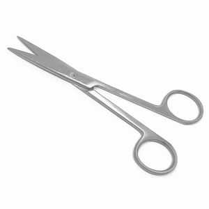 Ciseaux chirurgicaux professionnels lame tranchante droite ciseaux de salle de chirurgie chirurgicale en acier inoxydable allemand - Product Image 1