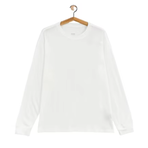 High Quality <b>Men's</b> Crew Neck 100% Pure Cotton Custom Graphic Logo Printing Plain Design Shirt Customizable <b>Long</b> Sleeves For <b>Men</b> - Product Image 1