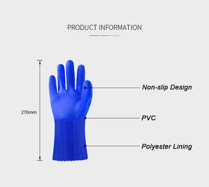 Gants durables de sécurité pour les mines de pétrole et de gaz contre les chocs Gants de machinerie lourde Cuir OEM Support Custom Maju Industry - Product Image 2