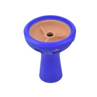 Silicone Non fissurant avec argile narguilé bol Chicha tête de narguilé accessoires usine vente en gros boîte de couleur personnalisée LM-B157