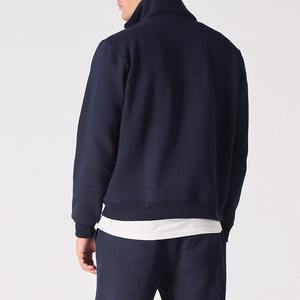 Sweat-shirt à fermeture éclair vintage pour homme, veste zippée à manches longues, pull d'entraînement athlétique décontracté, vêtements de sport en polaire XS pour l'hiver - Product Image 2