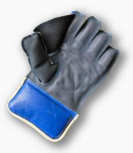 Gants de maintien de guichet en cuir véritable fait léger Gants de gardien de guichet souples pour adultes utiliser des vêtements de pratique de cricket - Product Image 4