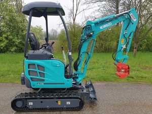 Nueva Miniexcavadora Kobelco SK17SR Modelo 2021, Importación Original de Japón, Excavadora de Orugas Eficiente para Construcción, Jardín, Granja, JCB - Product Image 2