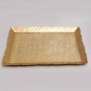 Elegantes bandejas de latón duraderas con intrincados detalles artesanales adecuados para cenas de lujo o detalles del hogar - Product Image 6