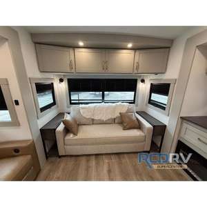 Roulotte de voyage 2026 Brinkley Model Z 3100 en aluminium gris pour 6 personnes avec 3 glissières - Product Image 5