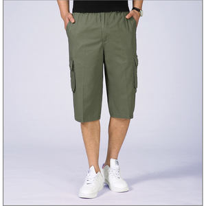 Cheap Price Wholesale Hot Selling Men Casual Summer Cotton Plus Size Cargo <b>Shorts</b> for Adult - Product Image 1