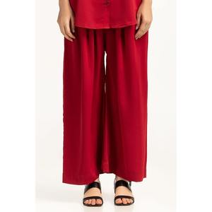 Pantalon large en crêpe anti-plis pour femme WM-COD-WS24-207B – Taille basse – Couleurs foncées – Tailles disponibles XS S M XL 3XL - Product Image 2