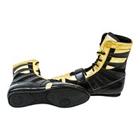 Chaussures de boxe MMA personnalisées de haute qualité pour hommes, à lacets, antidérapantes, légères, respirantes, adaptées à toutes les conditions météorologiques, avec une excellente adhérence.
