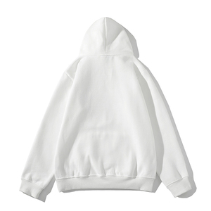 Sudadera con Capucha Personalizada de Alta Calidad, 100% Algodón, Otoñal, Ecológica, Unisex, Gruesa, con Estampado 3D en Relieve, Cierre Completo - Product Image 6