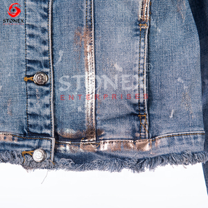 2023 Nuevas llegadas Chaqueta de mezclilla para mujer Fabricante Precio al por mayor Chaquetas de mezclilla para mujer de talla grande - Product Image 3