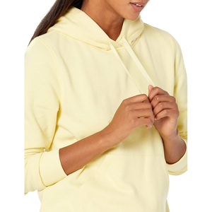 Vente en gros de sweats à capuche unis et vierges pour femmes, de haute qualité, nouvelle collection 2026, entièrement personnalisables, coupe oversize, respirants, à enfiler, au-dessus du genou et de longueur courte - Product Image 2