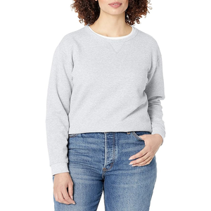 เสื้อสเวตเตอร์คลุมไหล่ของผู้หญิงเสื้อสวมหัวแขนยาวลำลองพิมพ์ลายตัวอักษรฮาราจูกุผ้าฝ้ายแบบหลวม - Product Image 1