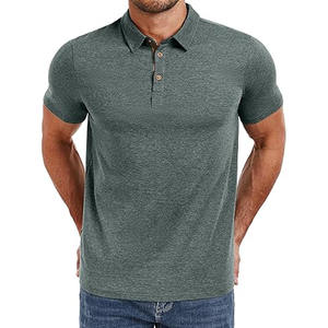 Camisas Polo, camiseta Polo, ropa de hombre de talla grande, algodón transpirable, manga corta, nuevo diseño, camiseta Polo para hombre de Dress Sports - Product Image 2