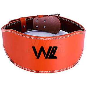 Ceinture d'haltérophilie en cuir personnalisée en gros Gym Fitness soutien haltérophilie unisexe durable soutien du dos pour la dynamophilie - Product Image 6