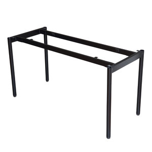Patas para Mesa de Comedor OMA II System HCOM203 - Estilo Industrial, 140x60cm, Patas de Acero con Recubrimiento en Polvo, Aluminio - Product Image 1