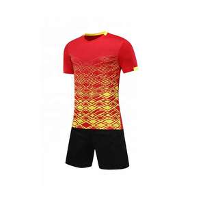 Camiseta de fútbol personalizada de alta calidad para hombre, uniforme deportivo de alta visibilidad para entrenamiento de clubes de fútbol, servicio OEM disponible - Product Image 6