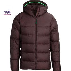 Chaqueta Acolchada con Capucha, Ligera, Plegable, Resistente al Invierno, Transpirable, Personalizable OEM, para Hombre - Product Image 1