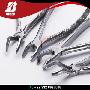 Forceps d'extraction dentaire en acier inoxydable pour adultes, lot de 10 pièces, haute qualité, certifié CE, classe I, pour dentistes - Product Image 6
