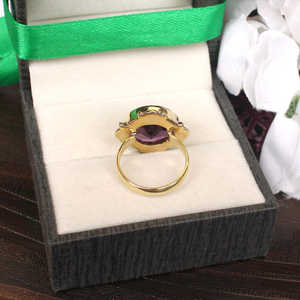 Pierres précieuses en vrac en argent sterling 92.5 avec améthyste Bijoux en pierres précieuses élégants - Product Image 2