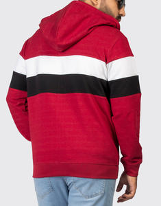 เสื้อฮู้ดดี้ผู้ชายแบบหนา ผ้าฝ้าย 100% ปักลาย 3 มิติ ขนาดใหญ่พิเศษ สำหรับฤดูใบไม้ร่วง เป็นมิตรกับสิ่งแวดล้อม รับผลิตตามสั่งพร้อมปักโลโก้ - Product Image 4