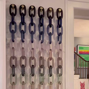 Adornos de Pared de Cadena de Resina Modernos y Ecológicos Personalizados, Hechos a Mano, Decorativos para el Hogar - Product Image 6