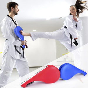 แผ่นรองเตะเทควันโดประสิทธิภาพสูง อุปกรณ์ฝึกซ้อมทนทานสำหรับคาราเต้ มวยไทย ศิลปะการต่อสู้ การฝึกซ้อมและการต่อยมวย - Product Image 4