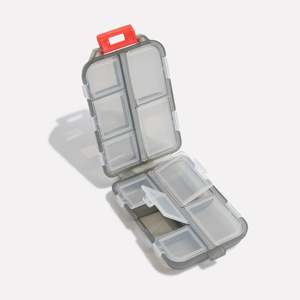 Portable ABS/PP <b>Plastic</b> Pocket Pharmacy Organizer Practical Pill Storage <b>Box</b> and Container for Home or Travel - Product Image 2
