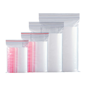 ถุงพลาสติกพร้อมถุง Ziplock ราคาโรงงานใสพร้อมเส้นสีแดงเหนือเครื่องถุงอาหารซิป HDPE ขายส่ง T&T จากเวียดนาม - Product Image 4