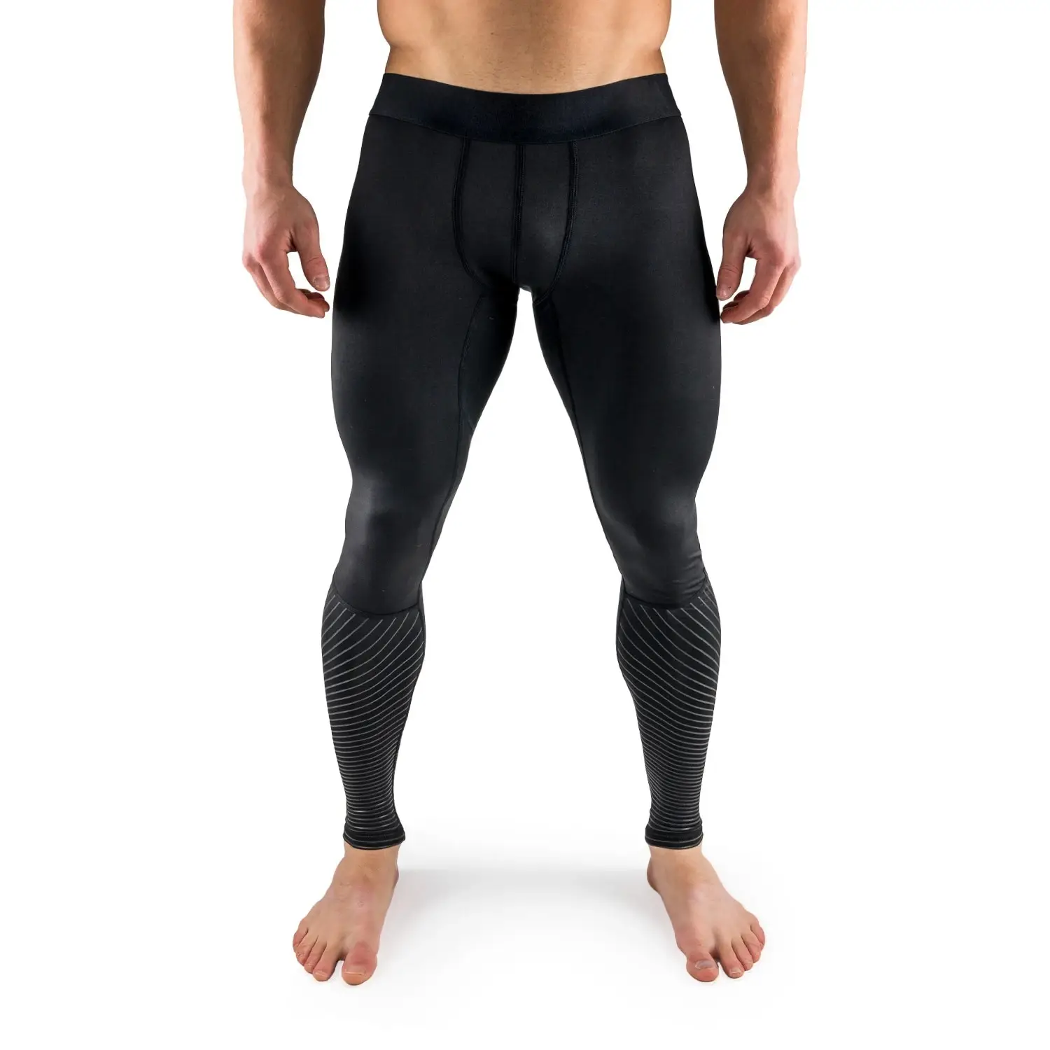 Wholesale Men Compression Tights Running Leggings Man Yoga Pants through tights