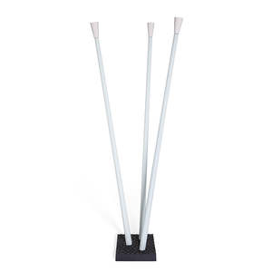 BUENOS AIRES Postmodern Floor <b>Lamp</b> <b>LED</b> Lighted Iron & Steel Body Yellow Shade for Home Decor Square Style for Living Room - Product Image 4