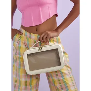 Boutique Custom Merchandising Clear Window <b>Makeup</b> Organizer Beauty Case - Product Image 6