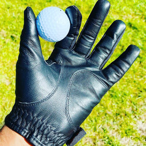 Guantes de golf de cuero Cabretta blanco de la mejor calidad, tela transpirable, logotipo personalizado, Material suave, guantes de golf de piel de oveja duraderos - Product Image 2