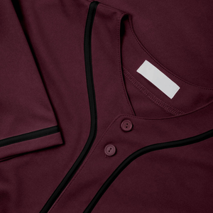 Baseball Jersey Mens Sweat Resistant Mesh Polyester Fabric Training Wear Custom Baseball Jersey Mens Bulk Order - Product Image 3