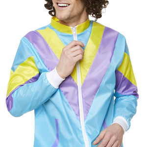 ชุดวอร์มกันลมสำหรับผู้ชายชุดวอร์มกันลมกันน้ำน้ำหนักเบาออกแบบโลโก้ได้ตามต้องการ - Product Image 5