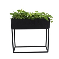 Jardinière surélevée en métal, bac à plantes surélevé avec support, jardinière en métal haute avec support, jardinière surélevée antirouille