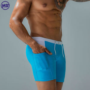 Customized Hot Selling Best Design Light Weight High Quality Gym Wear <b>Men</b> Compression Wholesale <b>Short</b> Length <b>Shorts</b> - Product Image 2