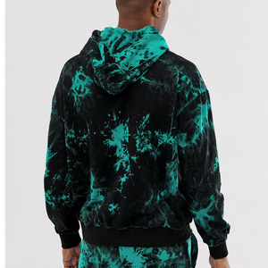 Survêtement teint par cravate pour hommes, confortable, respirant et durable, forte demande, tendance, motif solide, ensembles grande taille - Product Image 5