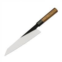 Couteaux de cuisine professionnels de haute qualité en acier inoxydable et acier au carbone, manche en bois personnalisé, durables, écologiques, en stock
