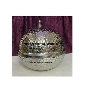 Plato de frotamiento diseño admirable Ramadán que sirve olla caliente de acero inoxidable de la mejor calidad para vajilla comida que sirve olla caliente - Product Image 5