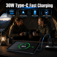 Tableta Robusta de 10.9 Pulgadas con Escáner 1D 2D, Batería de Larga Duración de 2000 mAh, Tableta Industrial Resistente al Agua y a los Golpes