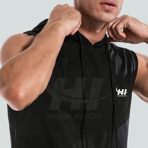 Slim Fit Gym Hoodies Modern Design Gym Hoodies Soft Gym Hoodies For Fitness Training Session - Product Image 6