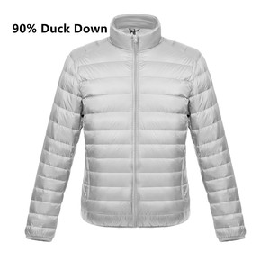 Chaqueta acolchada con capucha brillante de burbujas de invierno a la moda personalizada de alta calidad para hombre - Product Image 2