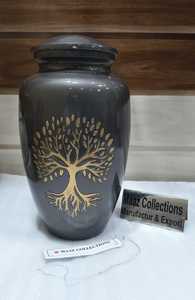 Urnes en métal durables à forte demande pour le stockage à long terme des cendres à la maison ou au mausolée disponibles en Inde - Product Image 2