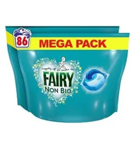 Cápsulas de Detergente para Ropa Fairy Eco-Friendly, No Biodegradables, con Poder de Limpieza (140 Lavados) - Product Image 3