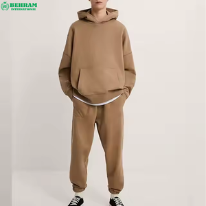 เสื้อฮู้ดแบบสวม Unisex สไตล์ลำลองแนวสตรีท ผ้าฟลีซหนา 500GSM ทรงปกติสำหรับฤดูใบไม้ร่วง ตกแต่งด้วยเทคนิคการปักแบบฝรั่งเศส - Product Image 3