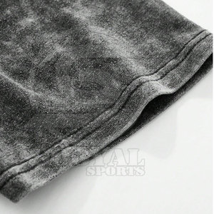T-shirts pour hommes personnalisés, confortables et en stock, effet vieilli, respirants, écologiques, séchage rapide, polyester/coton - Product Image 4
