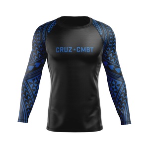 Rashguard pour homme à manches courtes, respirant, protection UPF50, couleur personnalisable - Product Image 5